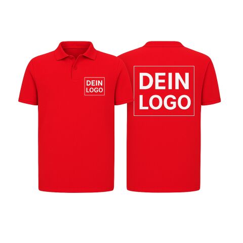 Polo Shirt in Sonderfarbe PMS Wunschfarbe | S | ohne Werbeanbringung | ohne Werbeanbringung | ohne Werbeanbringung | Weiß | Wie Hauptfarbe