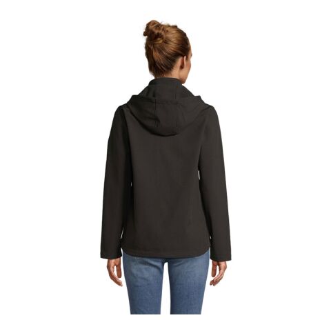 RACE WOMEN HOODED JACKET schwarz | M | ohne Werbeanbringung