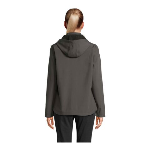 RACE WOMEN HOODED JACKET grau | L | ohne Werbeanbringung | Nicht verfügbar | Nicht verfügbar | Nicht verfügbar