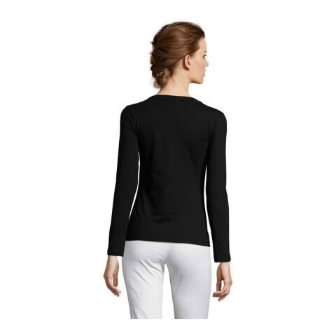 MAJESTIC DAMEN T-SHIRT 150g tiefschwarz | S | ohne Werbeanbringung | Nicht verfügbar | Nicht verfügbar | Nicht verfügbar