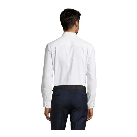Boston Herren-Oxfordhemd weiss | L