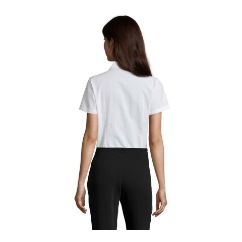 Elite Damen-Oxfordhemd weiss | M