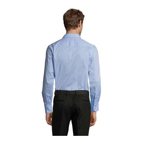 BRIGHTON STRETCH MEN SHIRT Bright Sky | S | ohne Werbeanbringung | Nicht verfügbar | Nicht verfügbar | Nicht verfügbar