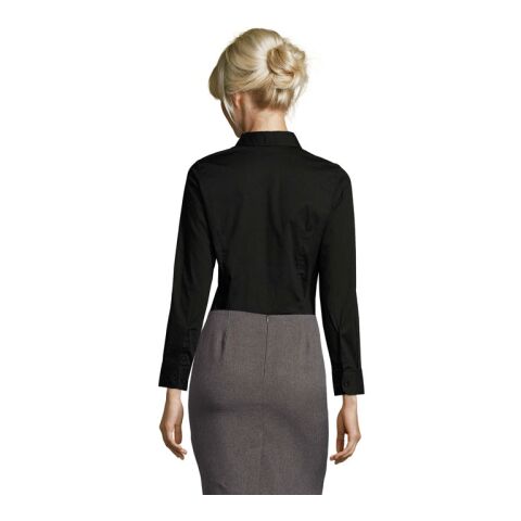 EDEN STRETCH WOMEN SHIRT schwarz | XL | ohne Werbeanbringung | Nicht verfügbar | Nicht verfügbar | Nicht verfügbar