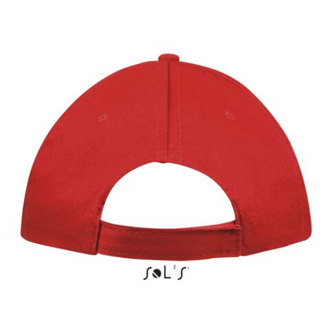 Sunny 5-Panel-Cap 180 g rot | M