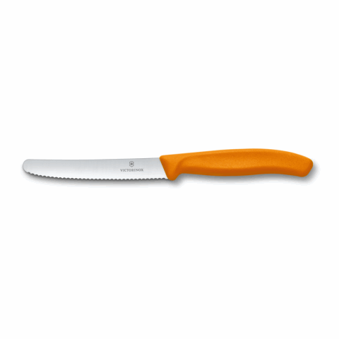 Victorinox Swiss Classic Tomaten- und Tafelmesser orange | ohne Werbeanbringung