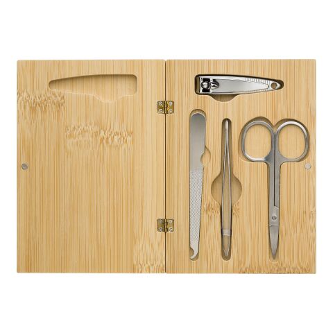 Bambus-Maniküre-Set Lydia Braun | ohne Werbeanbringung | Nicht verfügbar | Nicht verfügbar