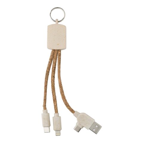 Schlüsselanhänger Landry aus Edelstahl Braun | ohne Werbeanbringung | Nicht verfügbar | Nicht verfügbar