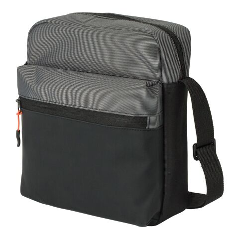 500D Zweifarbige Umhängetasche Tom Grau | ohne Werbeanbringung | Nicht verfügbar | Nicht verfügbar