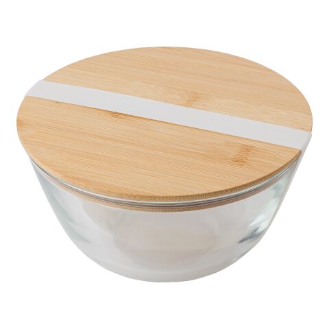 Salatschüssel aus Glas Isabeau Braun | ohne Werbeanbringung | Nicht verfügbar | Nicht verfügbar