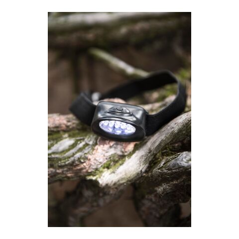 LED-Kopflampe &#039;Göteburg&#039; aus Kunststoff Schwarz | ohne Werbeanbringung | Nicht verfügbar | Nicht verfügbar