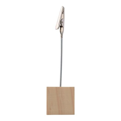 Klammerhalter aus Holz Malia Braun | ohne Werbeanbringung | Nicht verfügbar | Nicht verfügbar