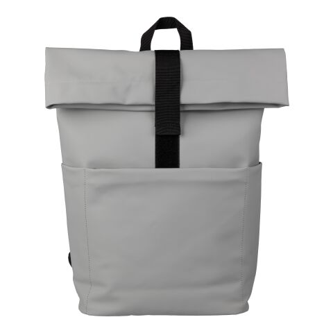 PU-Lederrucksack Senta Grau | ohne Werbeanbringung | Nicht verfügbar | Nicht verfügbar