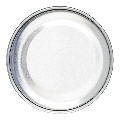 Metalldosen-Lippenbalsam Kevin Silber | ohne Werbeanbringung | Nicht verfügbar | Nicht verfügbar