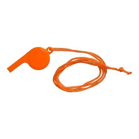Trillerpfeife &#039;Attention&#039; aus Kunststoff - 48 Stk Orange | ohne Werbeanbringung | Nicht verfügbar | Nicht verfügbar
