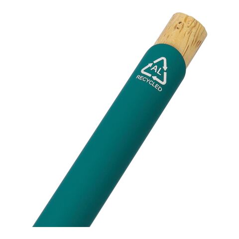 Kugelschreiber Calandra aus recyceltem Aluminium Schwarz | ohne Werbeanbringung | Nicht verfügbar | Nicht verfügbar