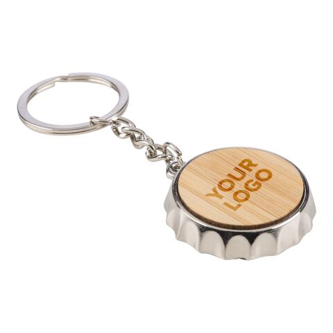 Schlüsselanhänger aus Zinklegierung Finn Braun | ohne Werbeanbringung