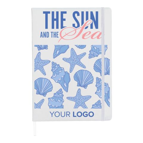 Notizbuch A4 Azure Weiß | ohne Werbeanbringung | Nicht verfügbar | Nicht verfügbar