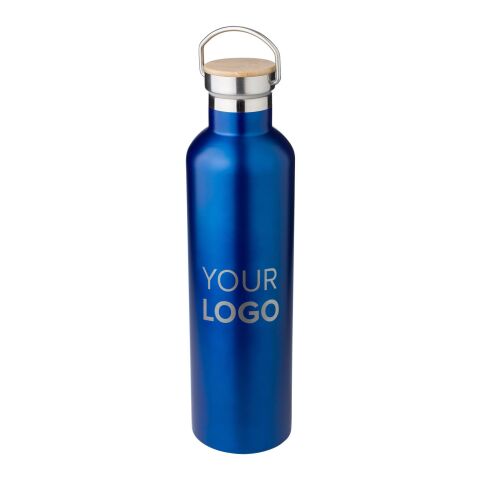 Doppelwandige Flasche Damien | 1 l Blau