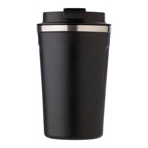 Doppelwandiger Becher aus Edelstahl Grau