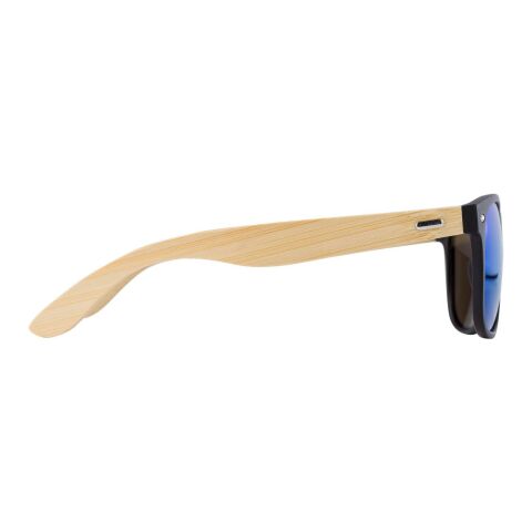Sonnenbrille aus ABS und Bambus Luis Blau
