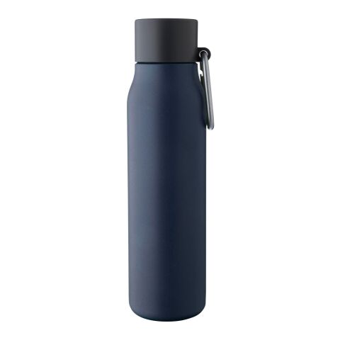 Trinkflasche aus recyceltem Edelstahl (600 ml) Cassian Weiß