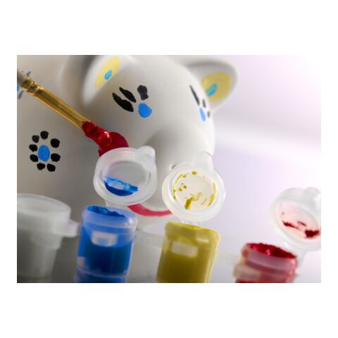 Sparschwein &#039;Kalle&#039; aus Gips Weiß | ohne Werbeanbringung