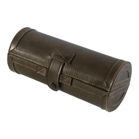 Schuhputzset &#039;Florence&#039; in Kunstleder-Rolle Braun | ohne Werbeanbringung | Nicht verfügbar | Nicht verfügbar