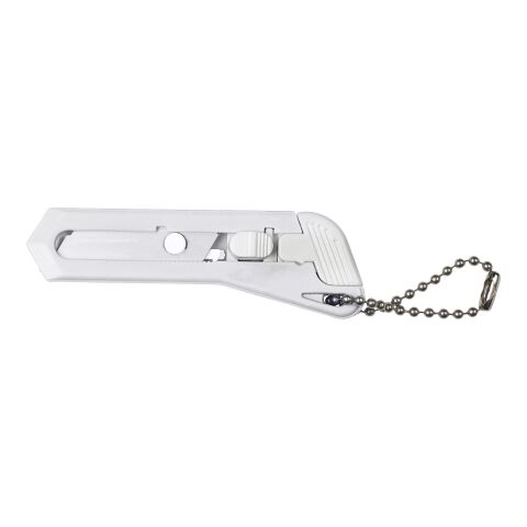 Kleines Cuttermesser &#039;Cut-it&#039; Weiß | ohne Werbeanbringung | Nicht verfügbar | Nicht verfügbar