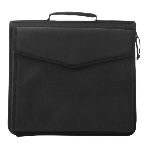 Dokumentenmappe 'Singapur' aus Polyester/PU Schwarz | ohne Werbeanbringung | Nicht verfügbar | Nicht verfügbar
