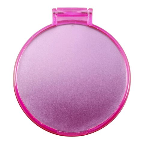 Kosmetikspiegel 'Pocket' aus Kunststoff Rosa | ohne Werbeanbringung | Nicht verfügbar | Nicht verfügbar