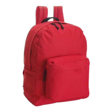 Rucksack 'Basic' aus Polyester Rot | ohne Werbeanbringung | Nicht verfügbar | Nicht verfügbar