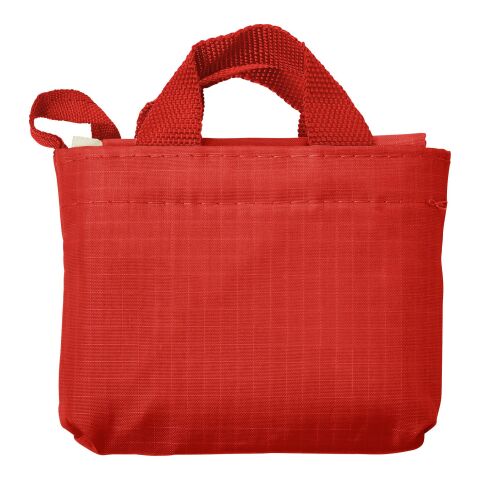 Einkaufstasche 'Elke' aus reißfestem Polyester Rot | ohne Werbeanbringung | Nicht verfügbar | Nicht verfügbar