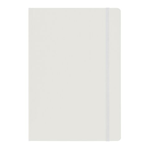 Notizbuch 'Biarritz' aus Karton (ca. DIN A5 Format) Weiß | ohne Werbeanbringung | Nicht verfügbar | Nicht verfügbar