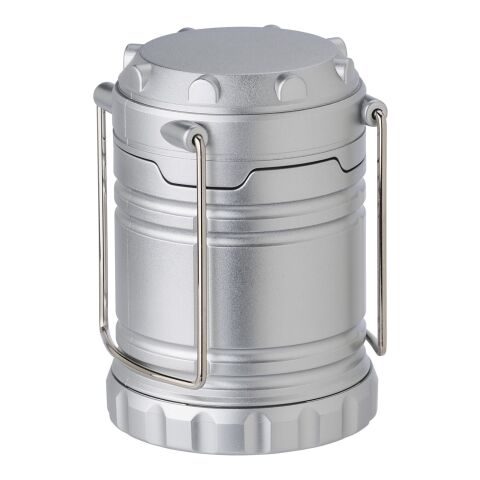 COB-Campinglampe &#039;Kalmar&#039; aus ABS-Kunststoff Silber | ohne Werbeanbringung | Nicht verfügbar | Nicht verfügbar