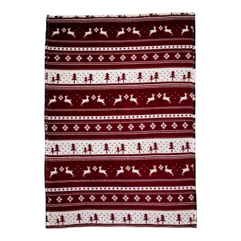 Decke &#039;Cuddle&#039; aus Flanel Fleece dunkelrot | ohne Werbeanbringung | Nicht verfügbar | Nicht verfügbar