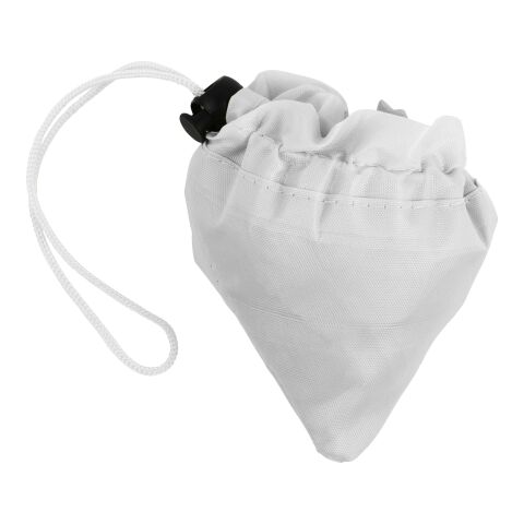 Faltbare Einkaufstascheaus Polyester Billie Weiß | ohne Werbeanbringung | Nicht verfügbar | Nicht verfügbar