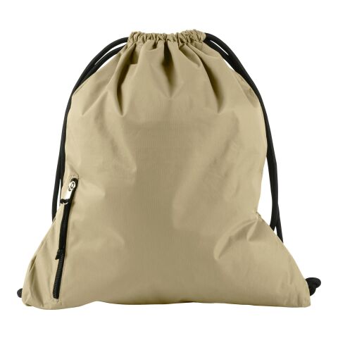 Turnbeutel 'Finn' aus Pongee beige