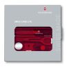 Victorinox Swiss Card mit LED-Licht rot | Digital Druck
