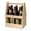 Bierflaschenträger "Six Pack" natur | ohne Werbeanbringung | Nicht verfügbar | Nicht verfügbar