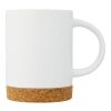 Neiva 425 ml Keramiktasse mit Korkboden weiss