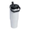 Stanley IceFlow™ 2.0 890 ml Thermobecher aus Edelstahl mit Flip Strohhalm weiß