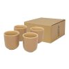 Male Espressotassen 4-teilig 90 ml Standard | Oatmeal | ohne Werbeanbringung | Nicht verfügbar | Nicht verfügbar