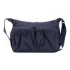 Calli 13" GRS Laptop Umhängetasche aus recyceltem Nylon navy