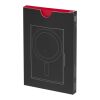 SMART RCS magnetischer RFID Kartenhalter rot