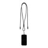 SMART 65W RPET Ladekabel mit Lanyard schwarz