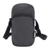 Ross Handytasche aus recyceltem GRS-Material Standard | Heather Charcoal | ohne Werbeanbringung | Nicht verfügbar | Nicht verfügbar | Nicht verfügbar