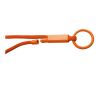 Tubyard Lanyard mit Band aus recyceltem Kunststoff orange | ohne Werbeanbringung | Nicht verfügbar | Nicht verfügbar