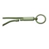 Tubyard Lanyard mit Band aus recyceltem Kunststoff olive | ohne Werbeanbringung | Nicht verfügbar | Nicht verfügbar