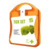 MyKit Zecken Set transparent orange | ohne Werbeanbringung | Nicht verfügbar | Nicht verfügbar